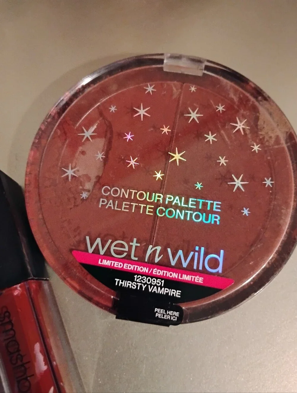 wet n wild Shimmery Bronze Contour Palette with Rose and Plum Lip Shades